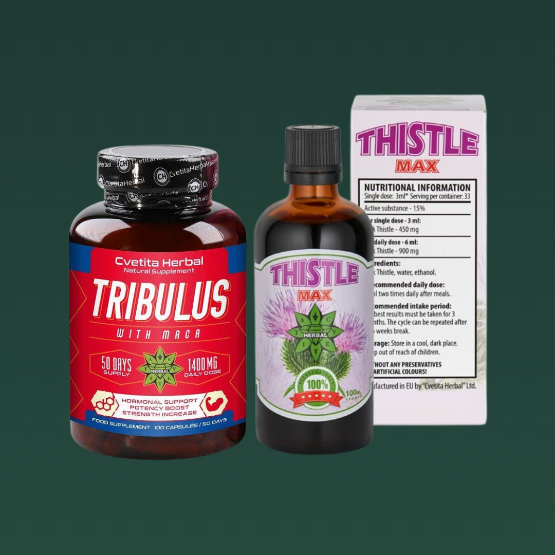 ZDRAVAR – Tribulus + Maca + Armurariu (Milk Thistle)